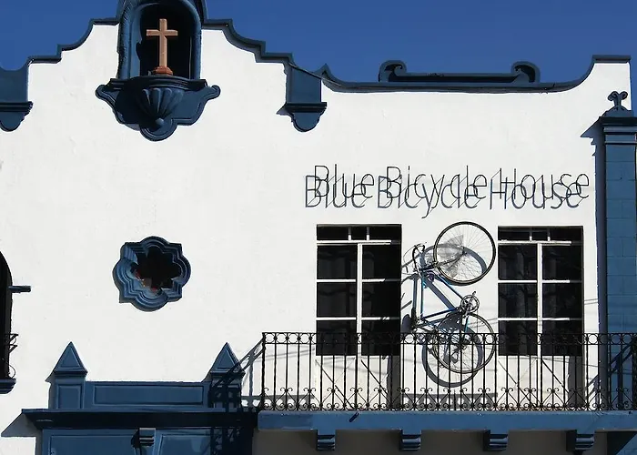 Blue Bicycle House